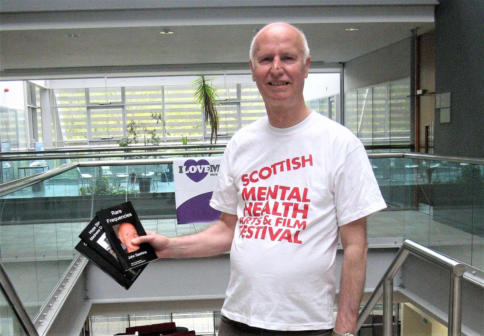 John Sawkins at SMHAF 2012 in Aberdeen.