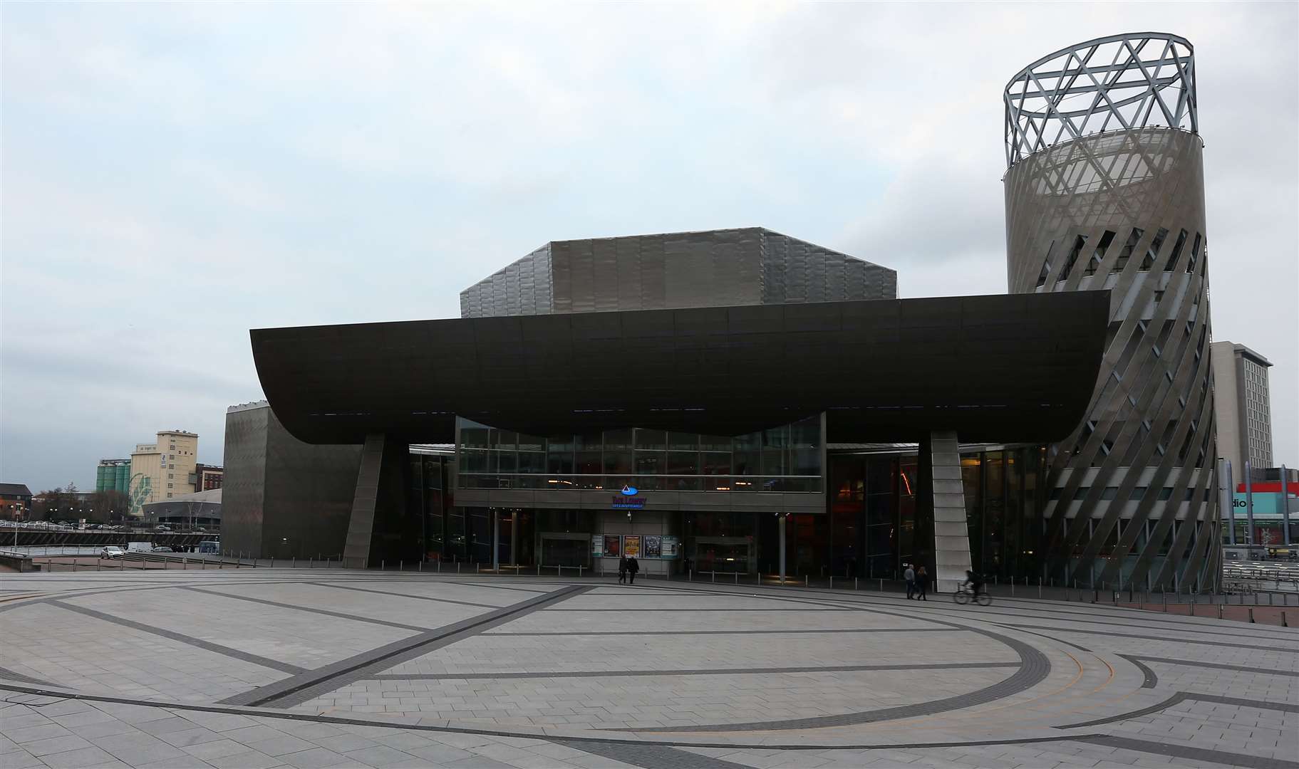The Lowry theatre, which is being used as a Nightingale court (Dave Thompson/PA)