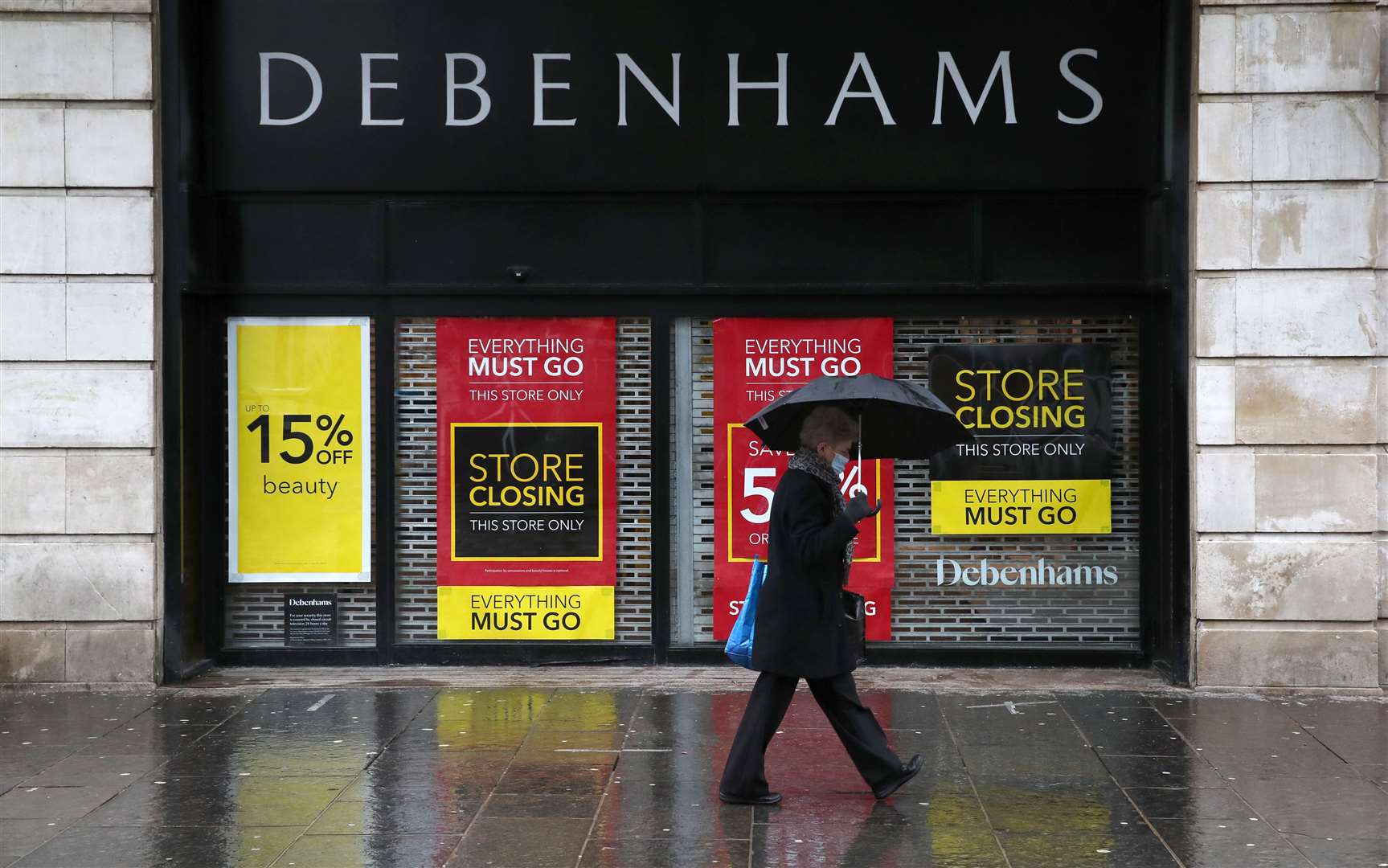 Non-essential retail may be first to reopen (Andrew Milligan/PA)