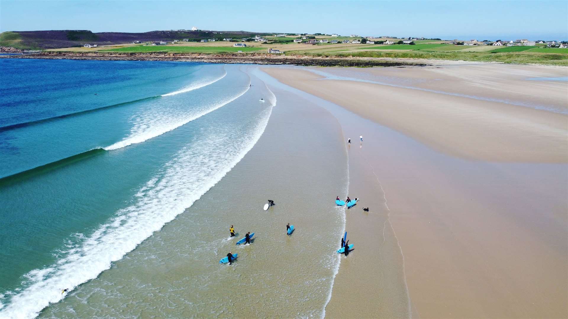 North Coast Watersports offers surf lessons from Thurso.