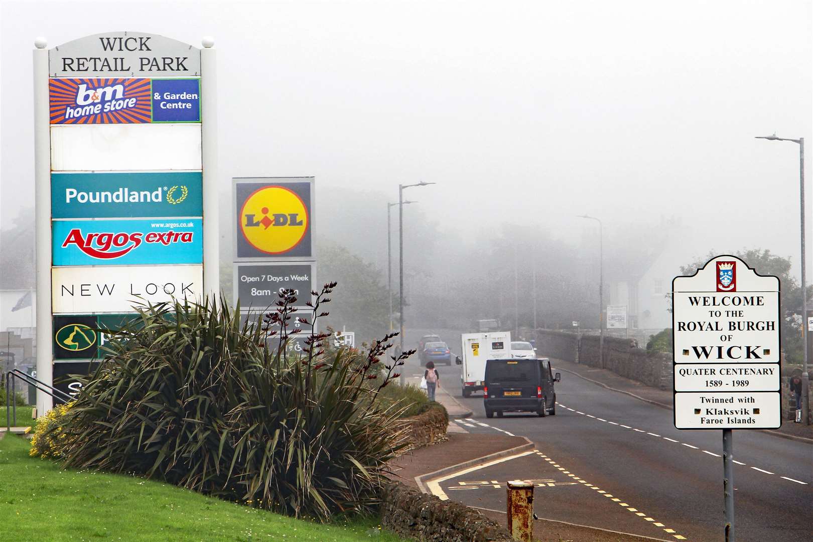 Wick's South Road retail park. Out-of-town shopping has had an impact on many town centres. Picture: David Richardson