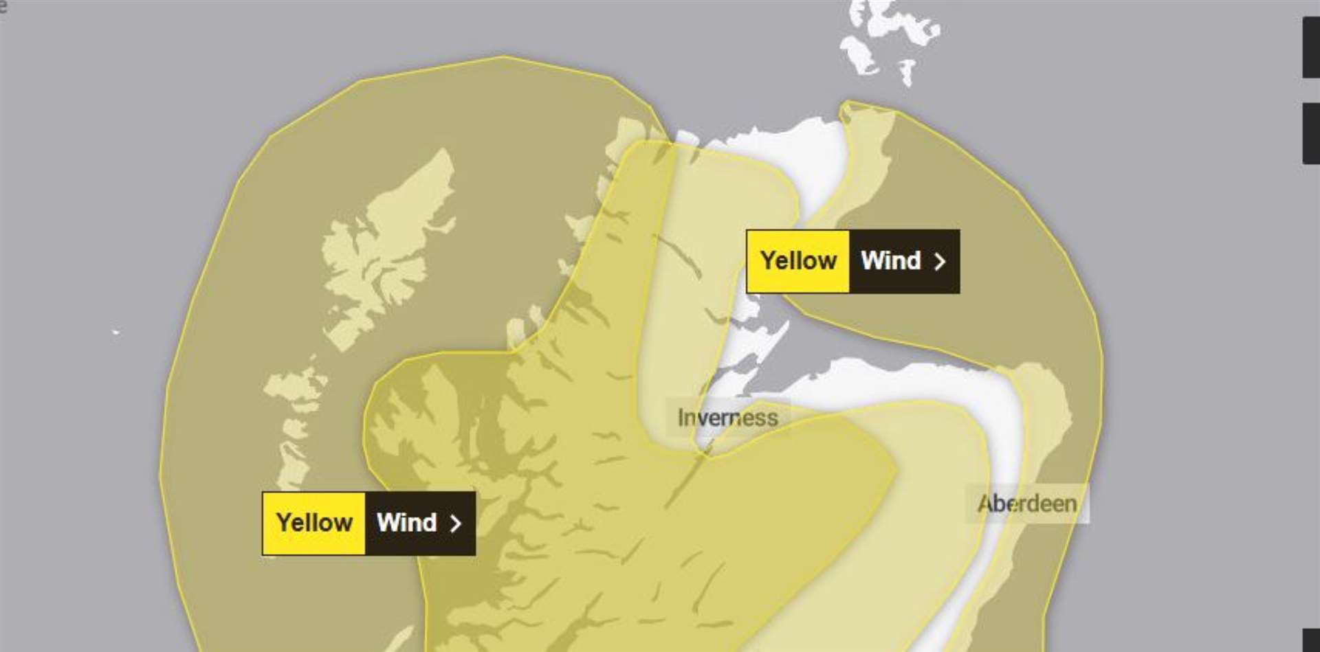 Storm Bert will bring high winds to the Caithness coastline.