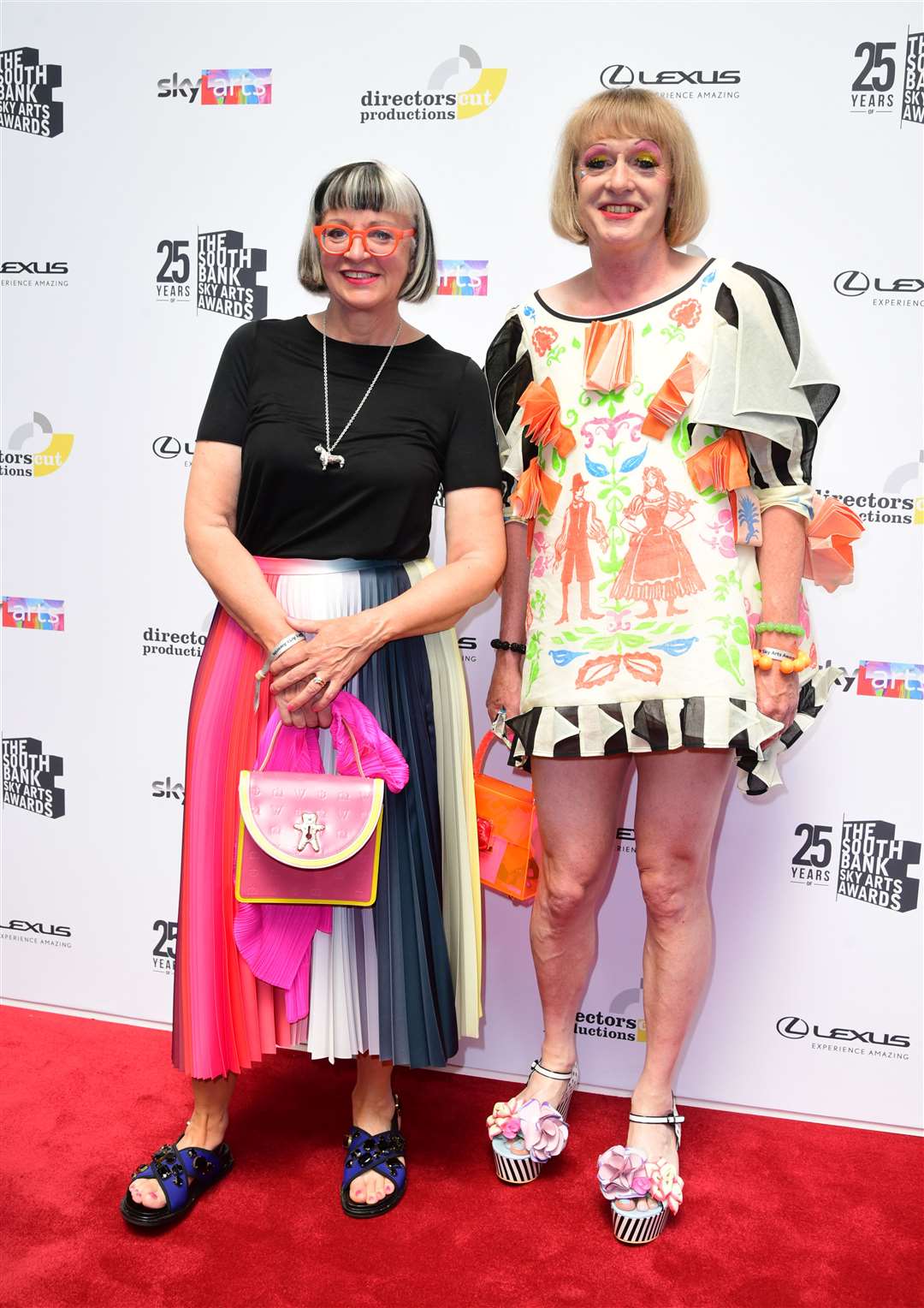 Grayson Perry and wife Philippa launched hit TV series Grayson’s Art Club during the pandemic (Ian West/PA)