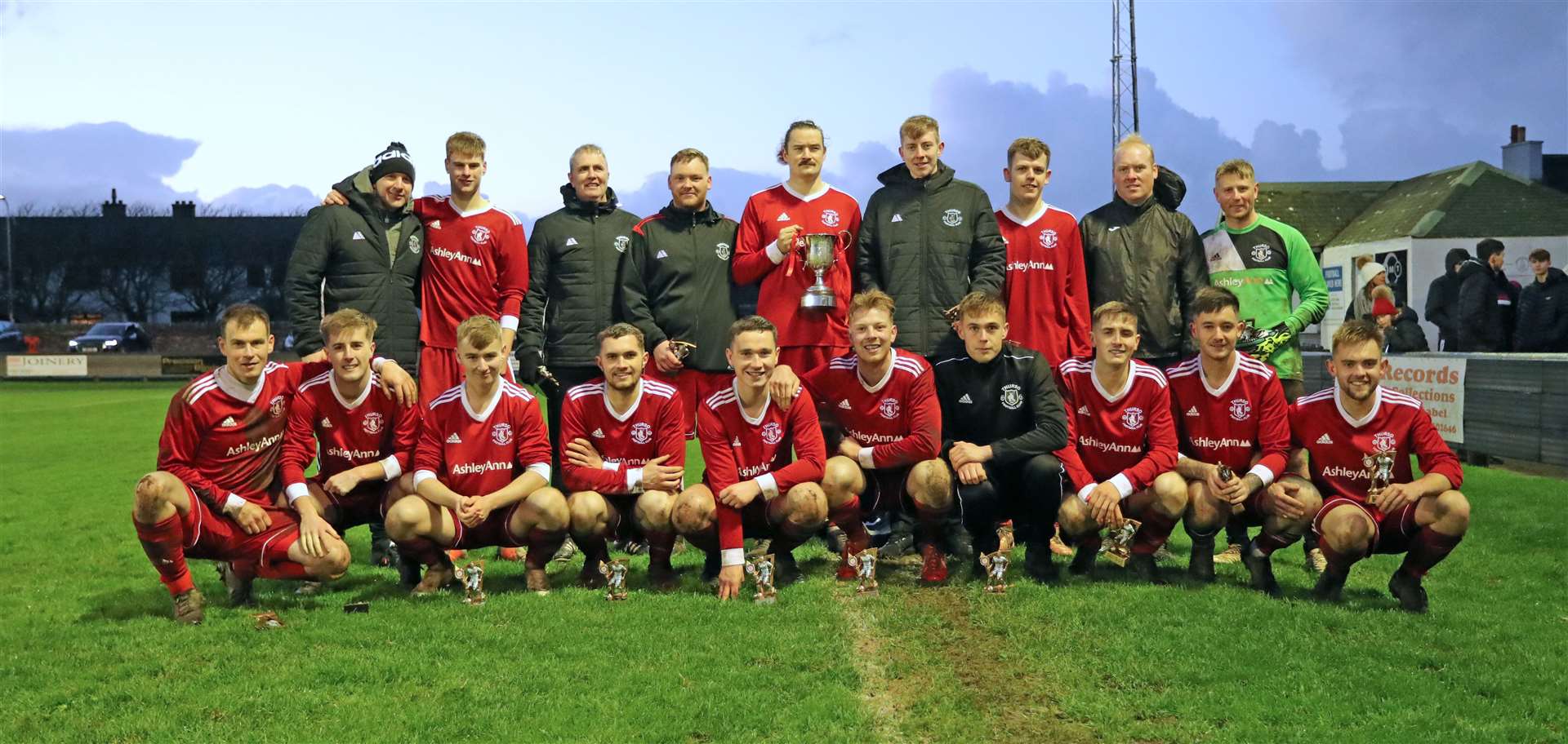 Thurso won the Football Times Cup in November, and the North Caledonian Cup offers the chance of competing for more silverware. Picture: James Gunn