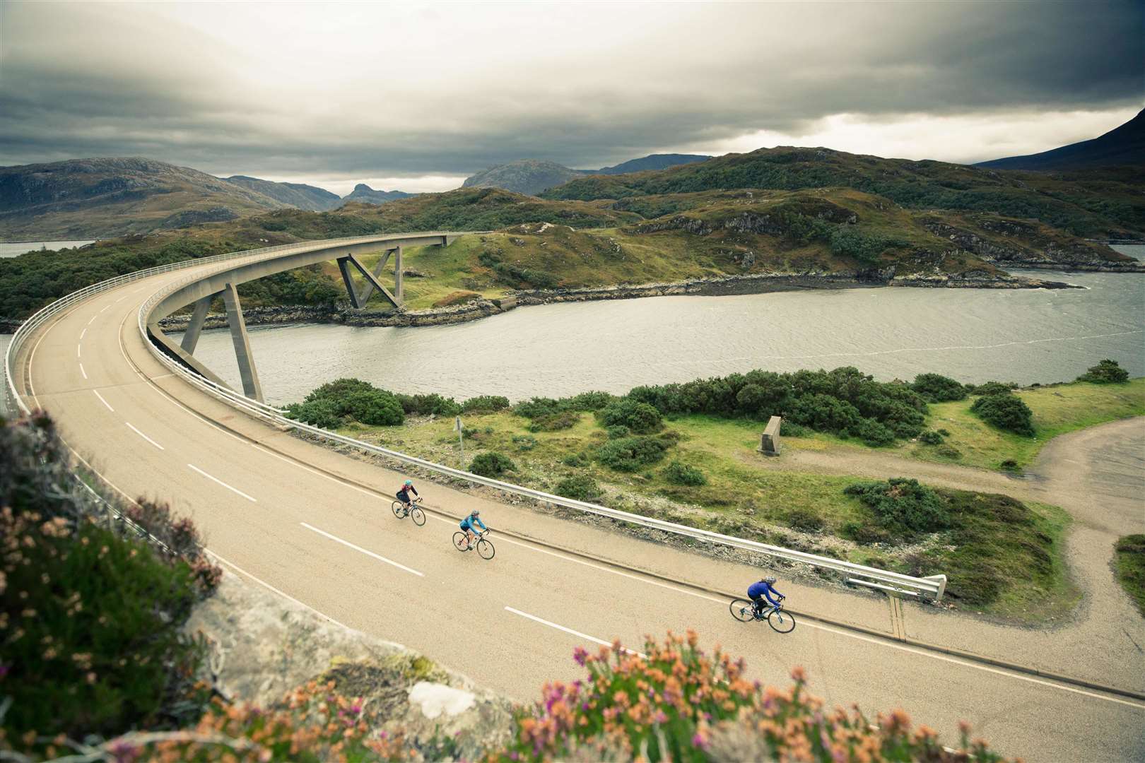 The North Coast 500 route passes through some of the Highlands' most stunning - and testing - landscapes.