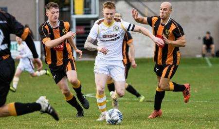 Stuart Soane, Cove Rangers v Forres Mechanics, Forres Mechanics v Strathspey Thistle, Forres Mechanics, Highland League