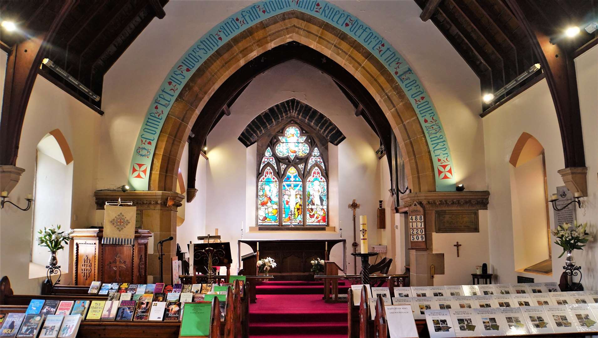 The beautiful interior of St John's church. Picture: DGS