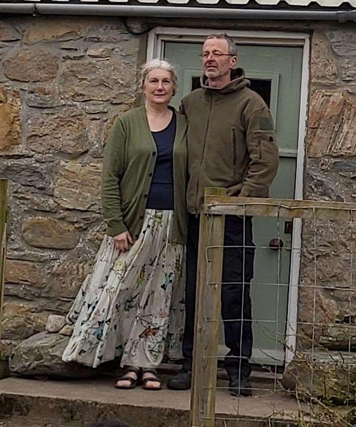Ian and Rachel Broughton are upset and distressed over the plan to relocate the Sutherland Spaceport antenna park to the top of Ben Tongue.