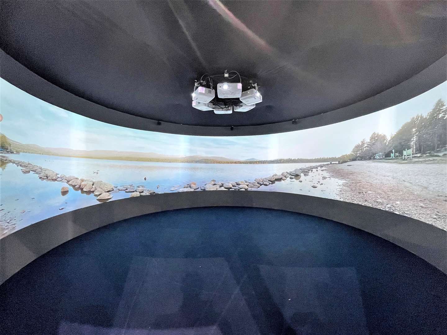The Highland Show utilises immersive 360-degree films inside a specially created immersive portal.