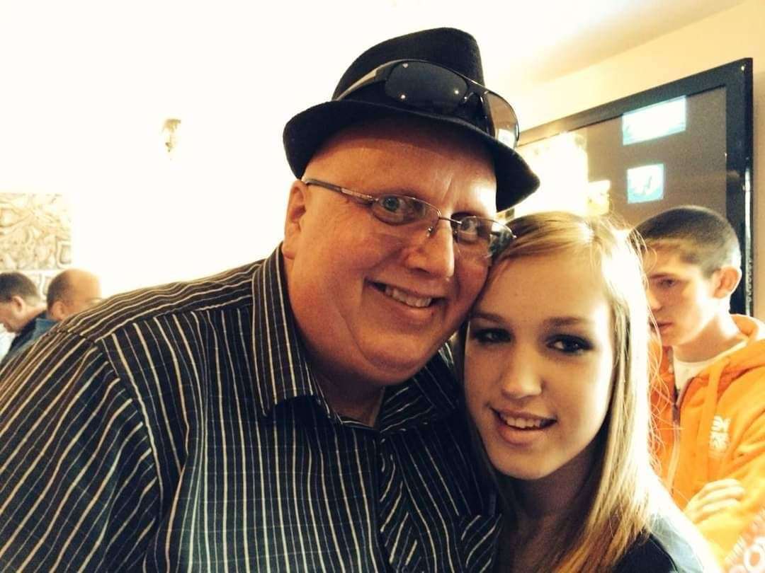 Dave with daughter Hayley.