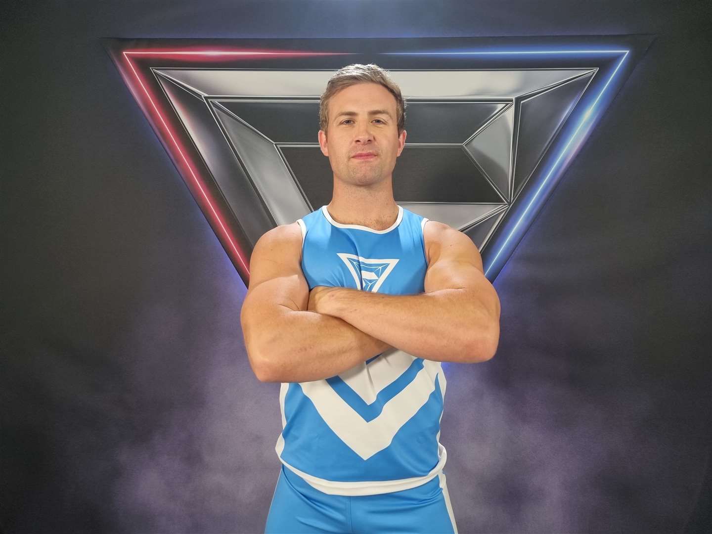 Finlay Anderson was a contestant on the Gladiators programme last Saturday