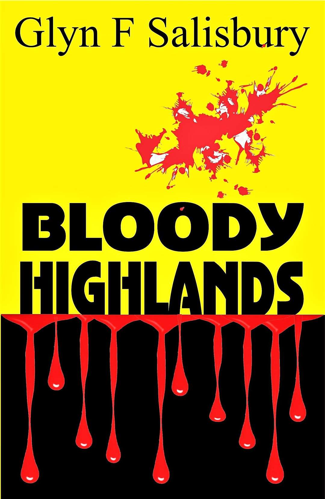Book cover for Bloody Highlands by Glyn Salisbury.
