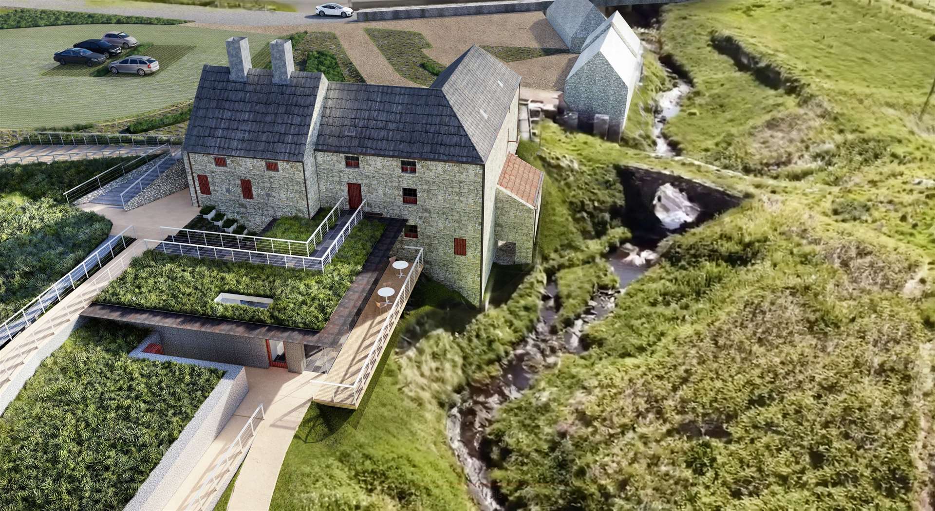 John O’Groats Mill Trust is seeking to turn the historic complex into a social, educational and cultural centre. Image: Enes Pilavci for McGregor Bowes