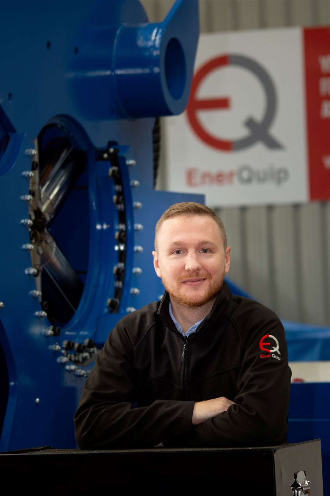 EnerQuip's managing director Andrew Robins.