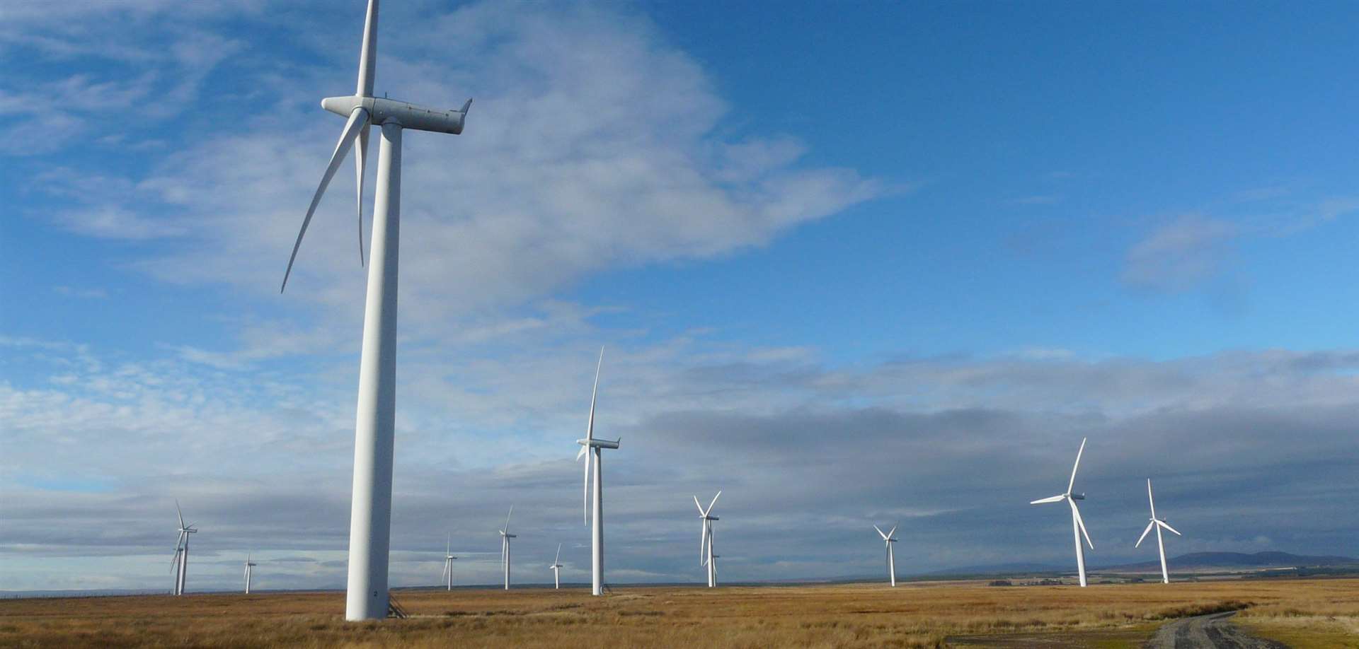The battery storage system would be located north of the wind farm at the Causewaymire. Picture: Alan Hendry