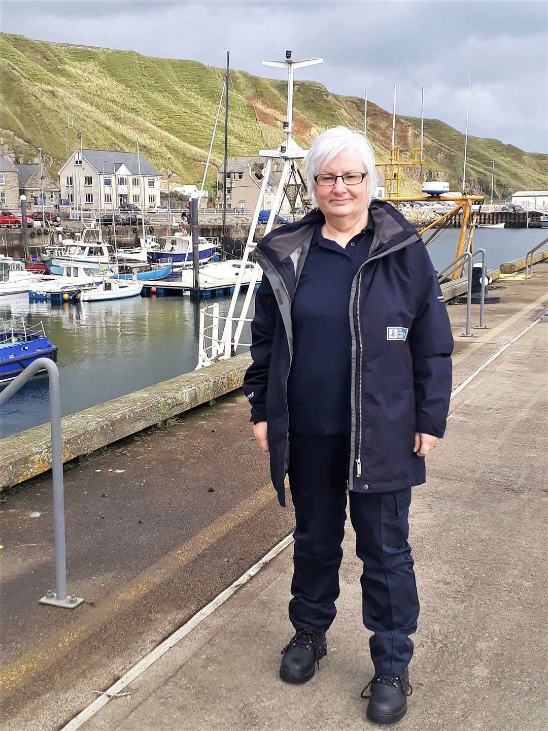 Jackie Dodds is the port officer with the Fishermen's Mission in Caithness.