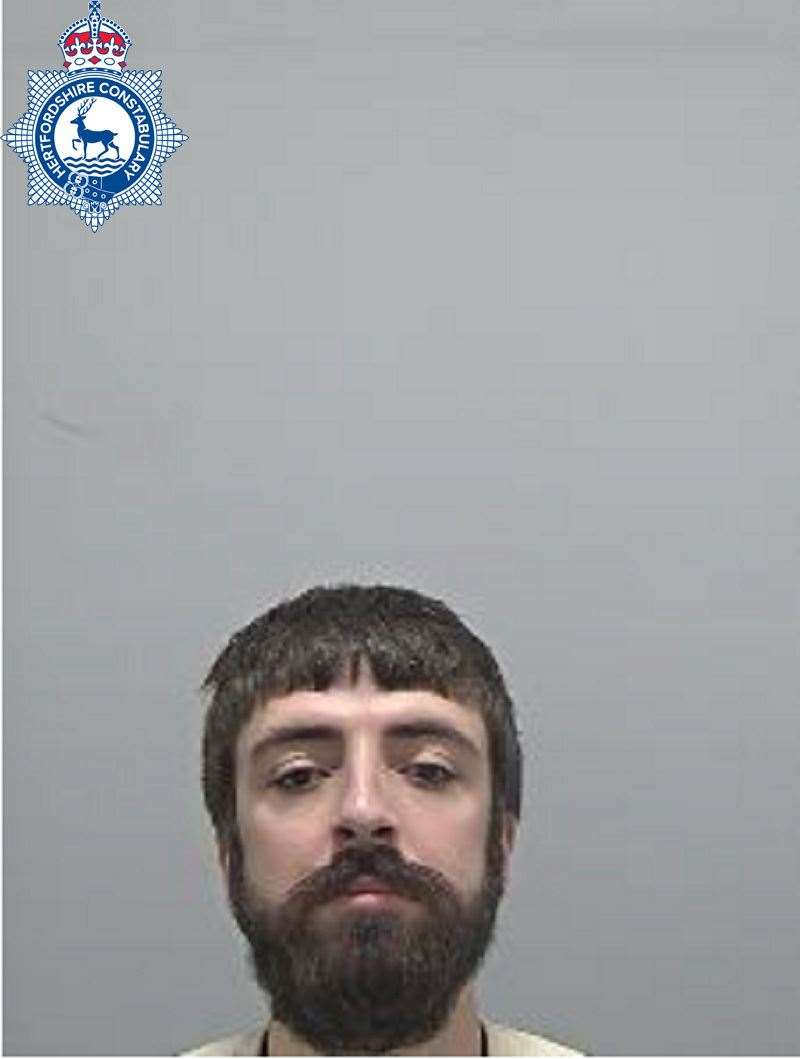 Kyle Clifford refused to appear in court for sentencing for the murders of Louise, Hannah and Carol Hunt (Hertfordshire Police/PA)