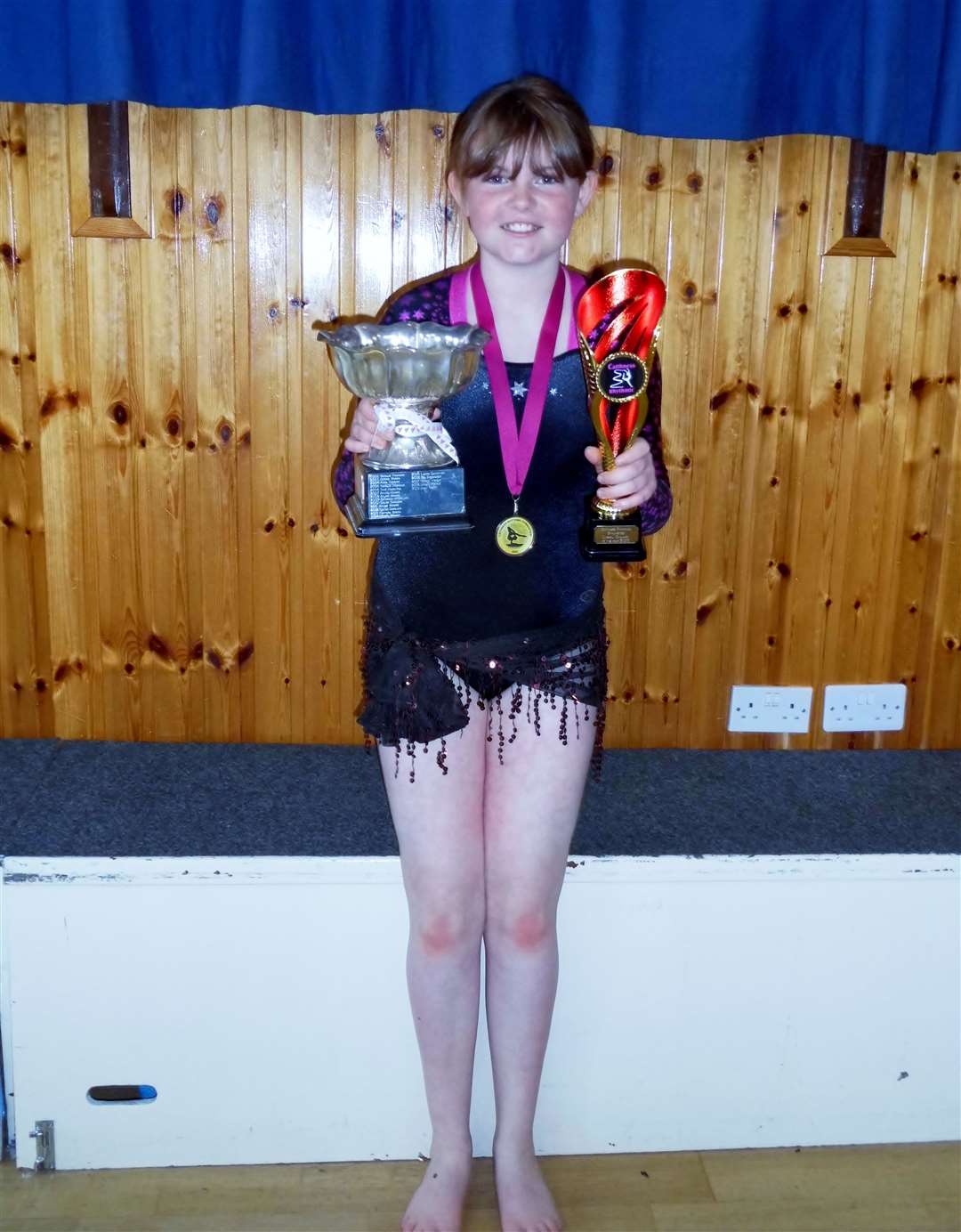 Zara Smith was named as overall gymnast of the year.