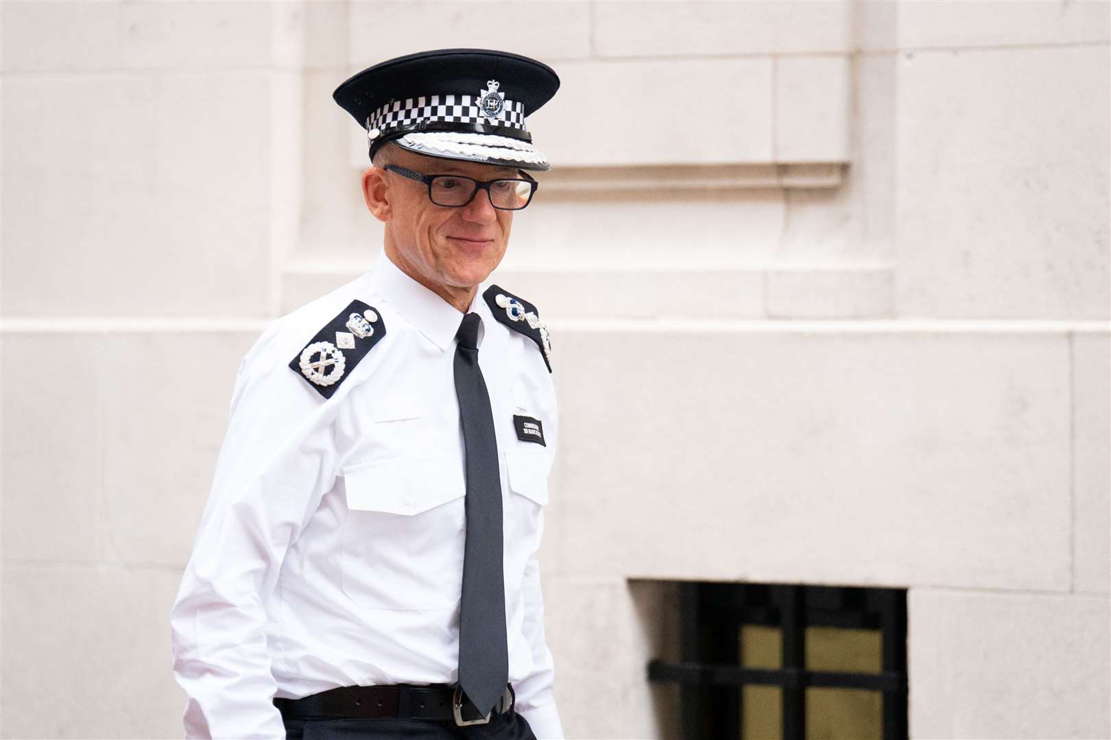 Metropolitan Police Commissioner Sir Mark Rowley has given his baking to the proposals (James Manning/PA)