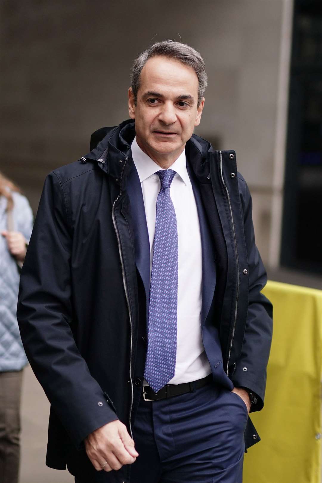 Greek prime minister Kyriakos Mitsotakis had his meeting with Rishi Sunak cancelled (Jordan Pettitt/PA)