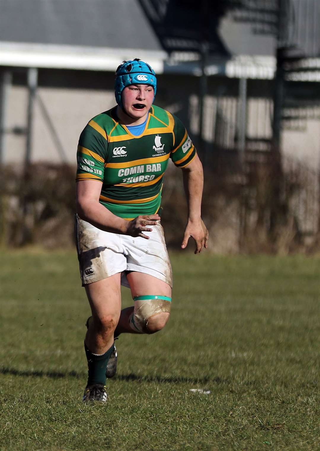 Shaun Gunn playing for the Greens at Millbank in 2016. Picture: James Gunn