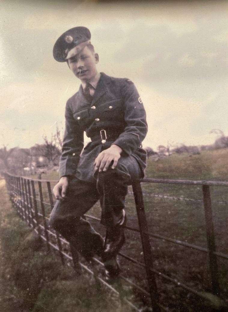 Flight Sergeant Jim Falconer was 20 when he was killed in Operation Freshman. Picture courtesy of the Falconer family