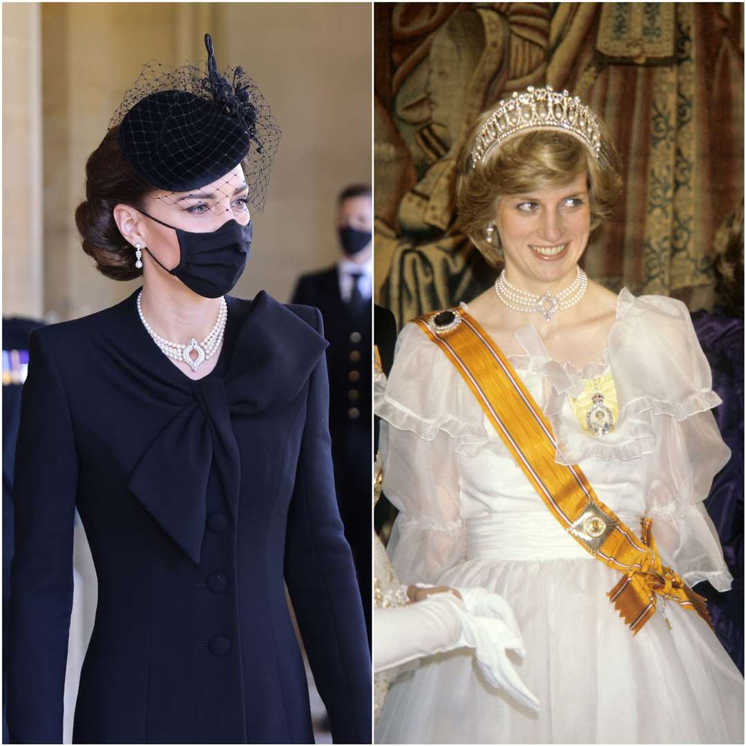 The Duchess of Cambridge and Diana, Princess of Wales (Chris Jackson/PA)