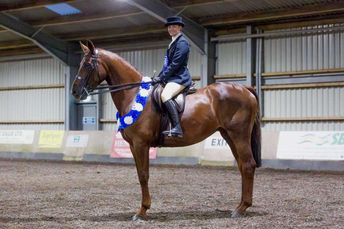 First reserve Erin Mackenzie and Fridays Venture. Picture: Colin Campbell