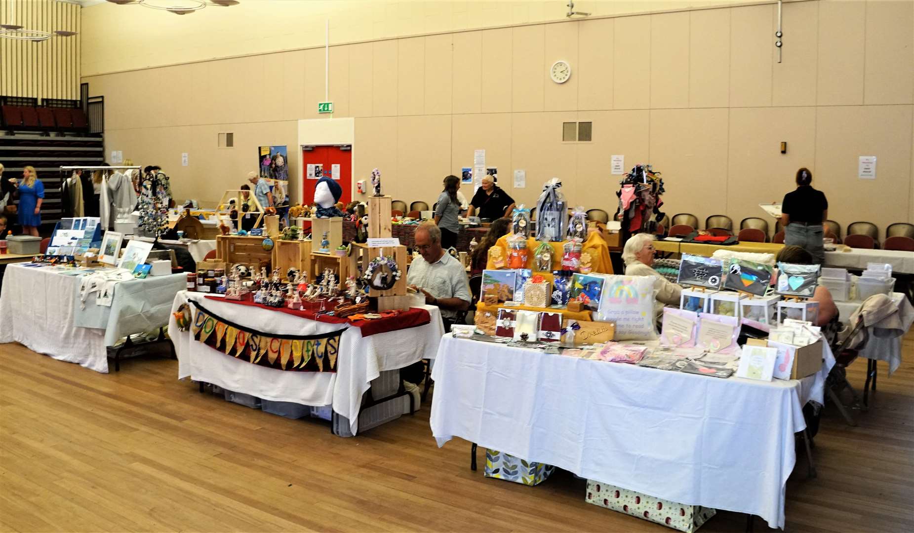 Craft stalls at the Assembly Rooms in Wick last year. Trading Standards said that it will not descend on these events with the heavy-handed tactics outlined in a social media post. Picture: DGS