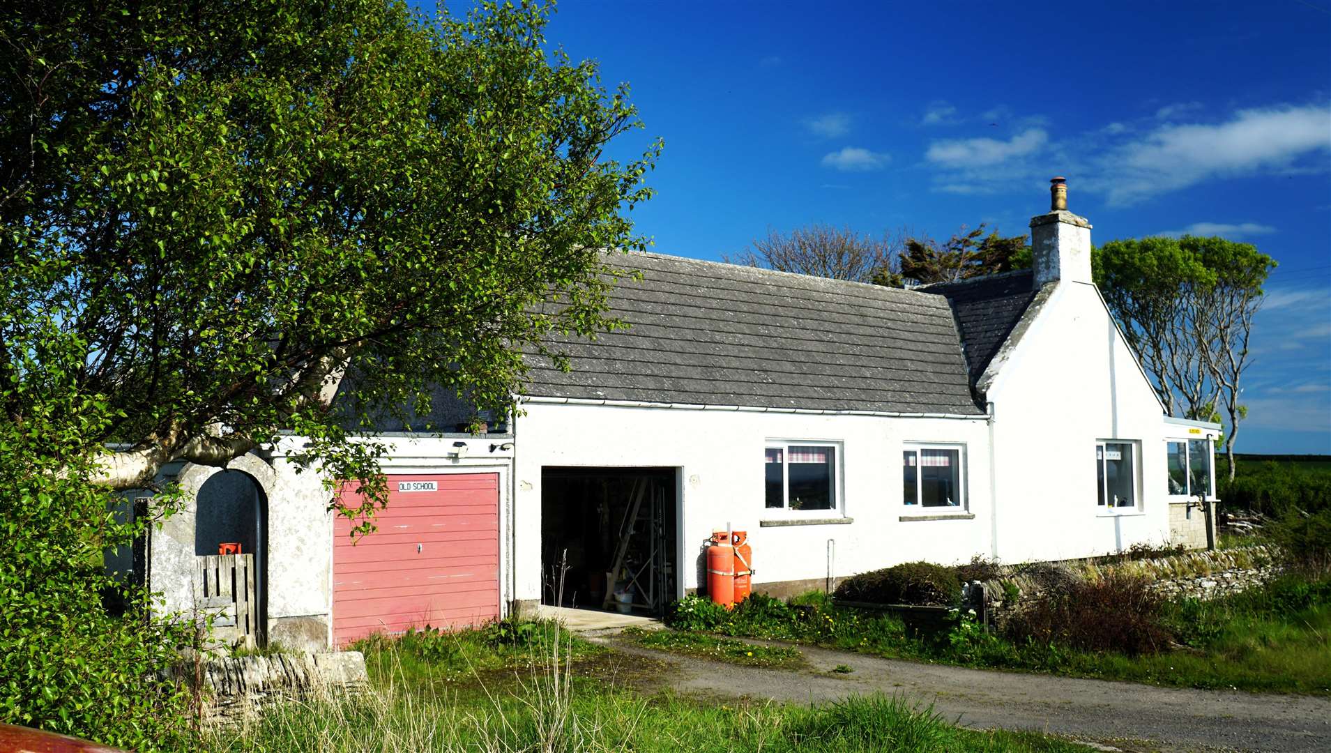 The old school at Weydale, now a private home, which the Nazi professor and his team visited in 1938. Picture: DGS