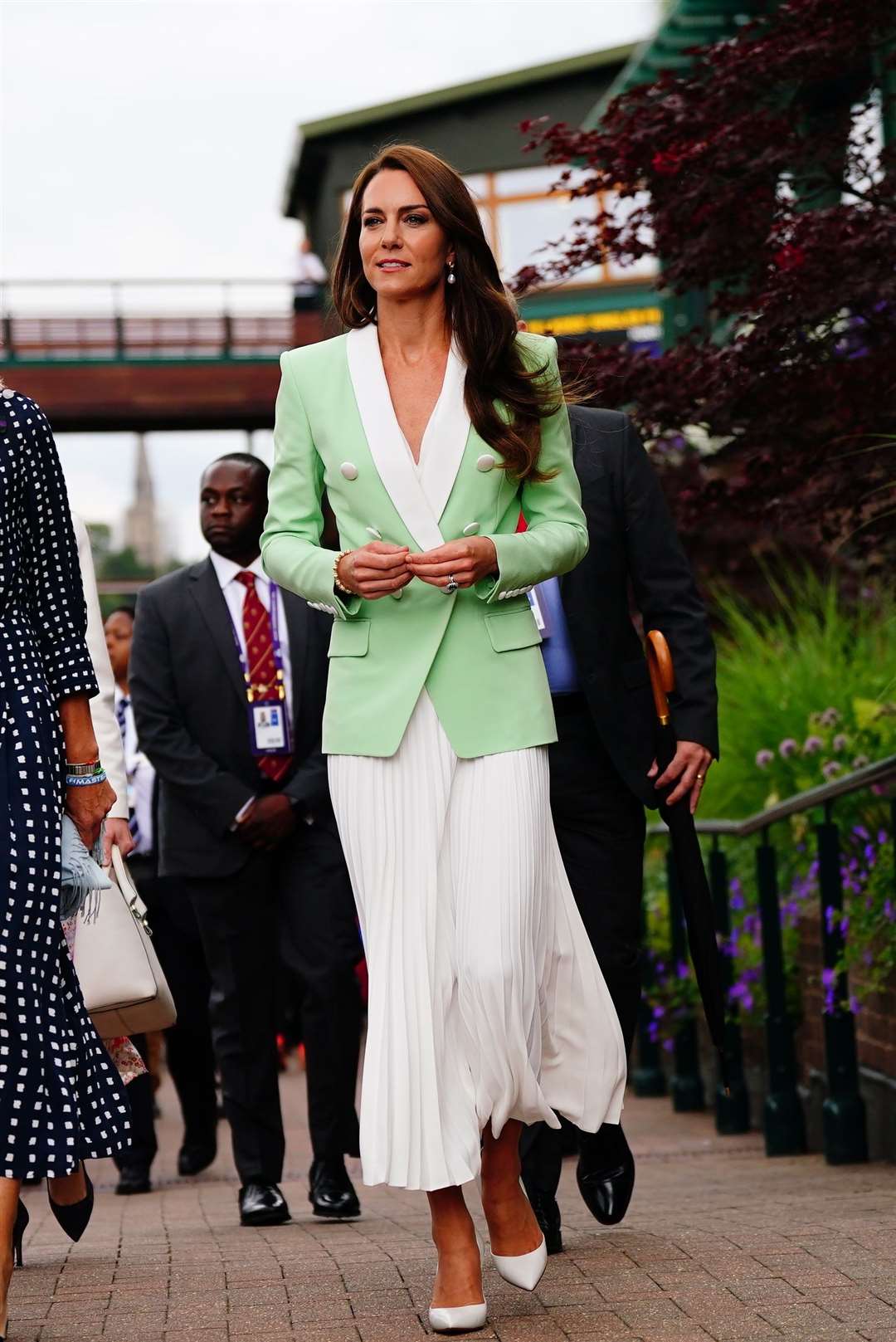 The Princess of Wales at Wimbledon (Victoria Jones/PA)