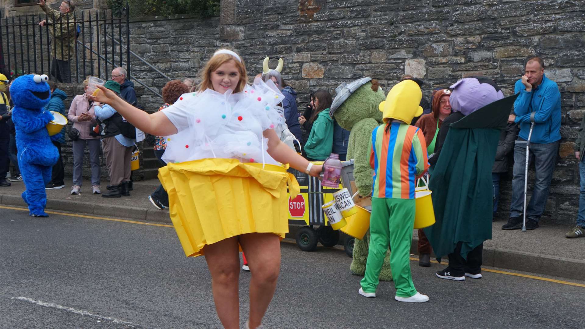 Procession of floats and fancy dress for Wick Gala Week 2022. Picture: DGS