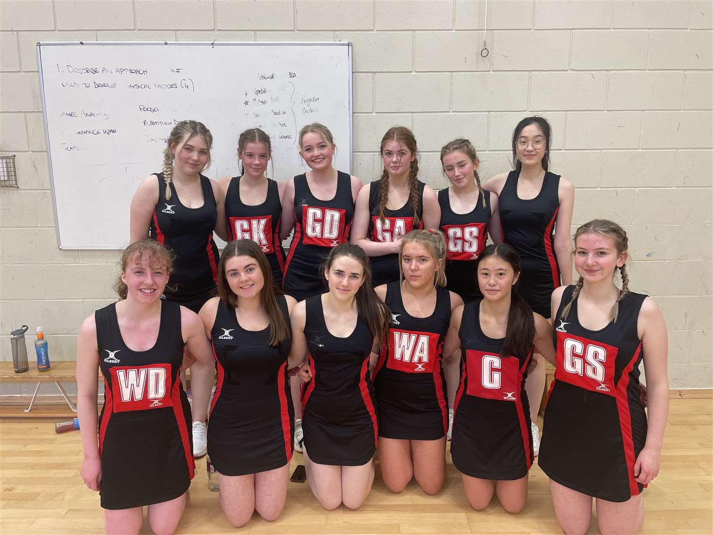 Thurso High School netball team competed against Kirkwall Grammar and Stromness.