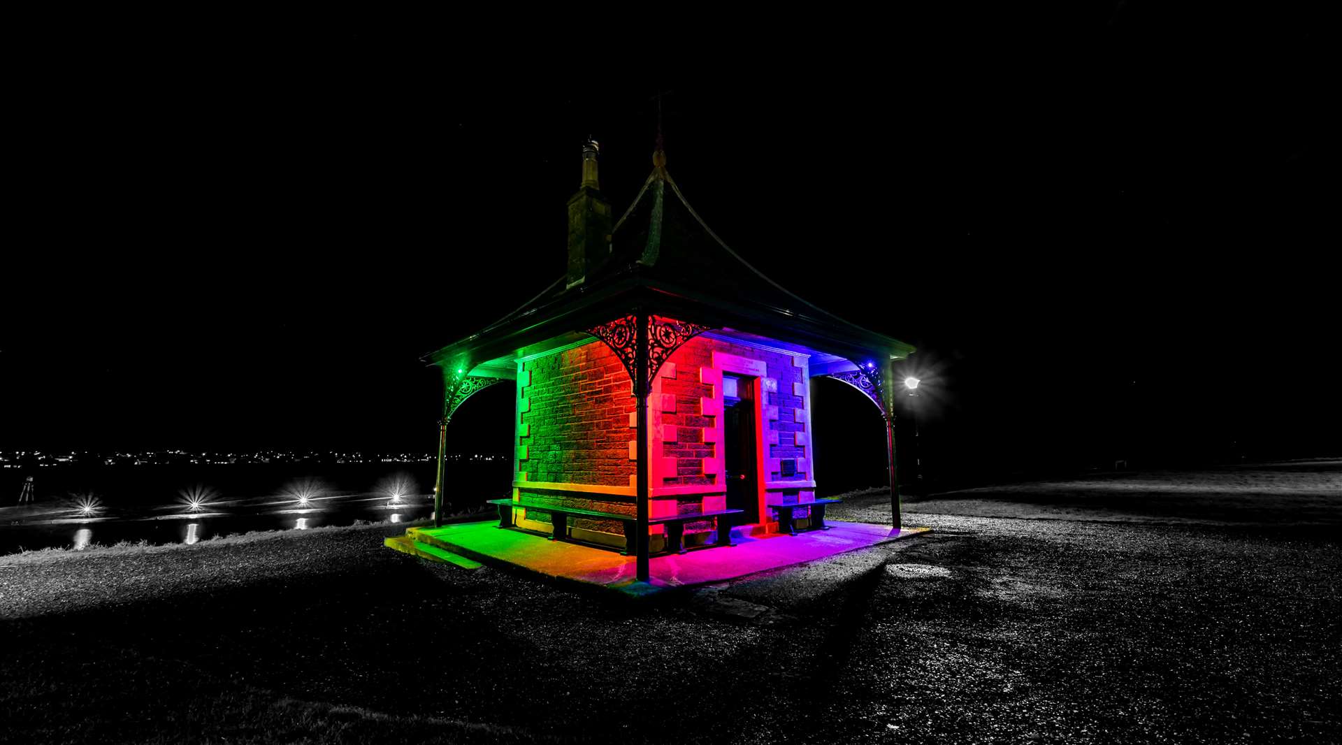 This shot of Wick's Pilot House at night, by Alisdair MacKechnie, was selected as the cover shot in the 2023 calendar.