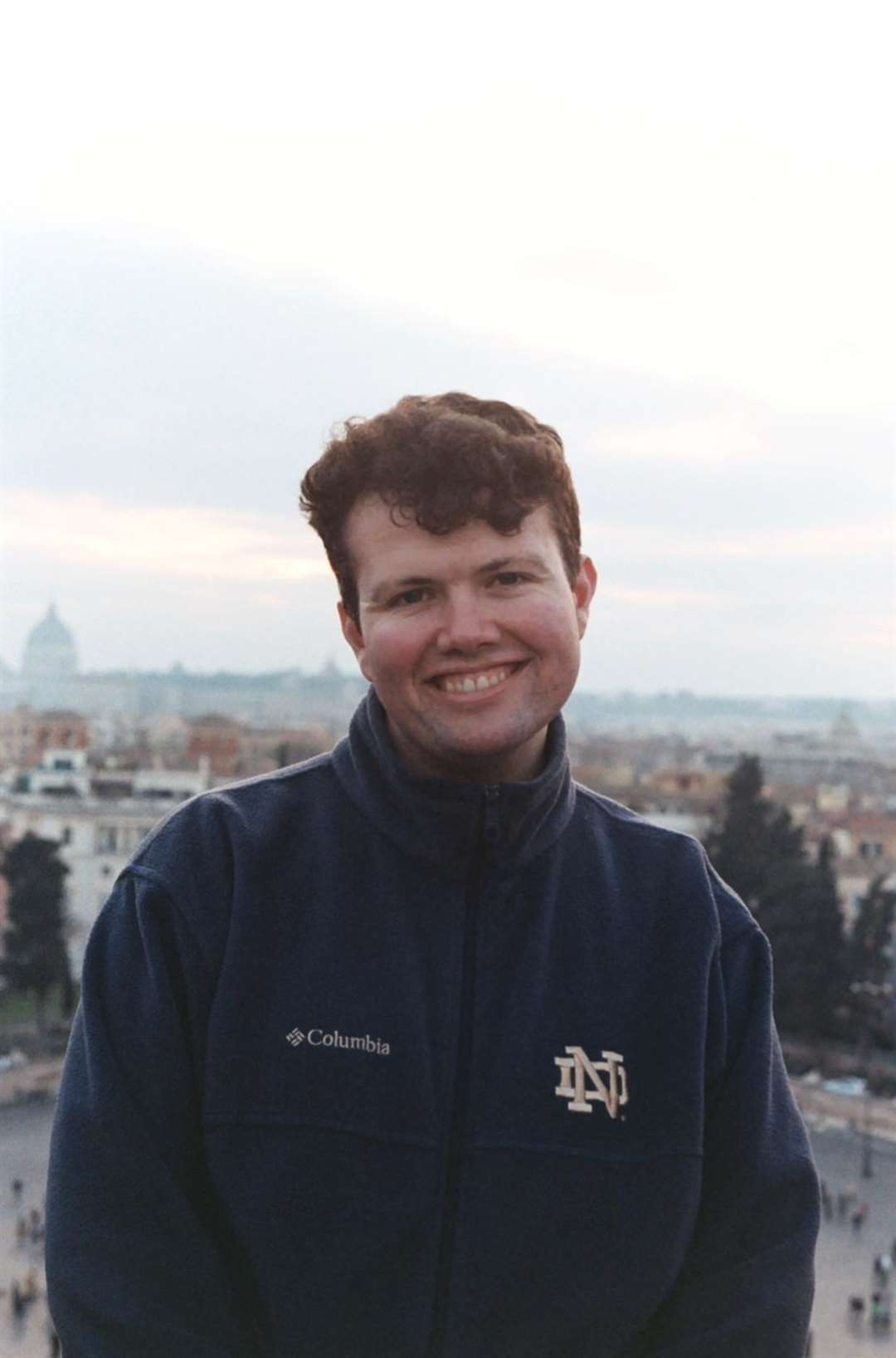James Gallagher, 25, is a youth minister intern from Aberdeen (James Gallagher/PA)