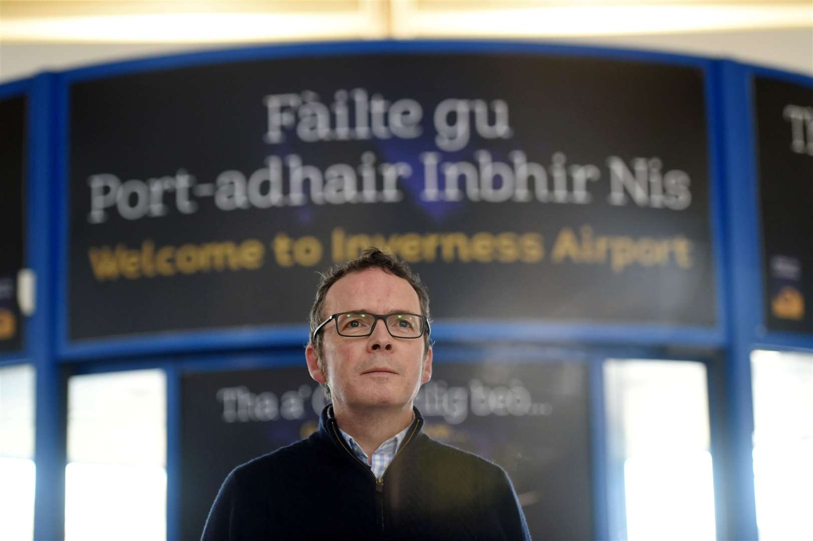 Inglis Lyon, managing director of Highlands and Islands Airports Ltd, says the focus is on providing a safe, modern and efficient means of handling aircraft for the regions and the islands. Picture: Callum Mackay