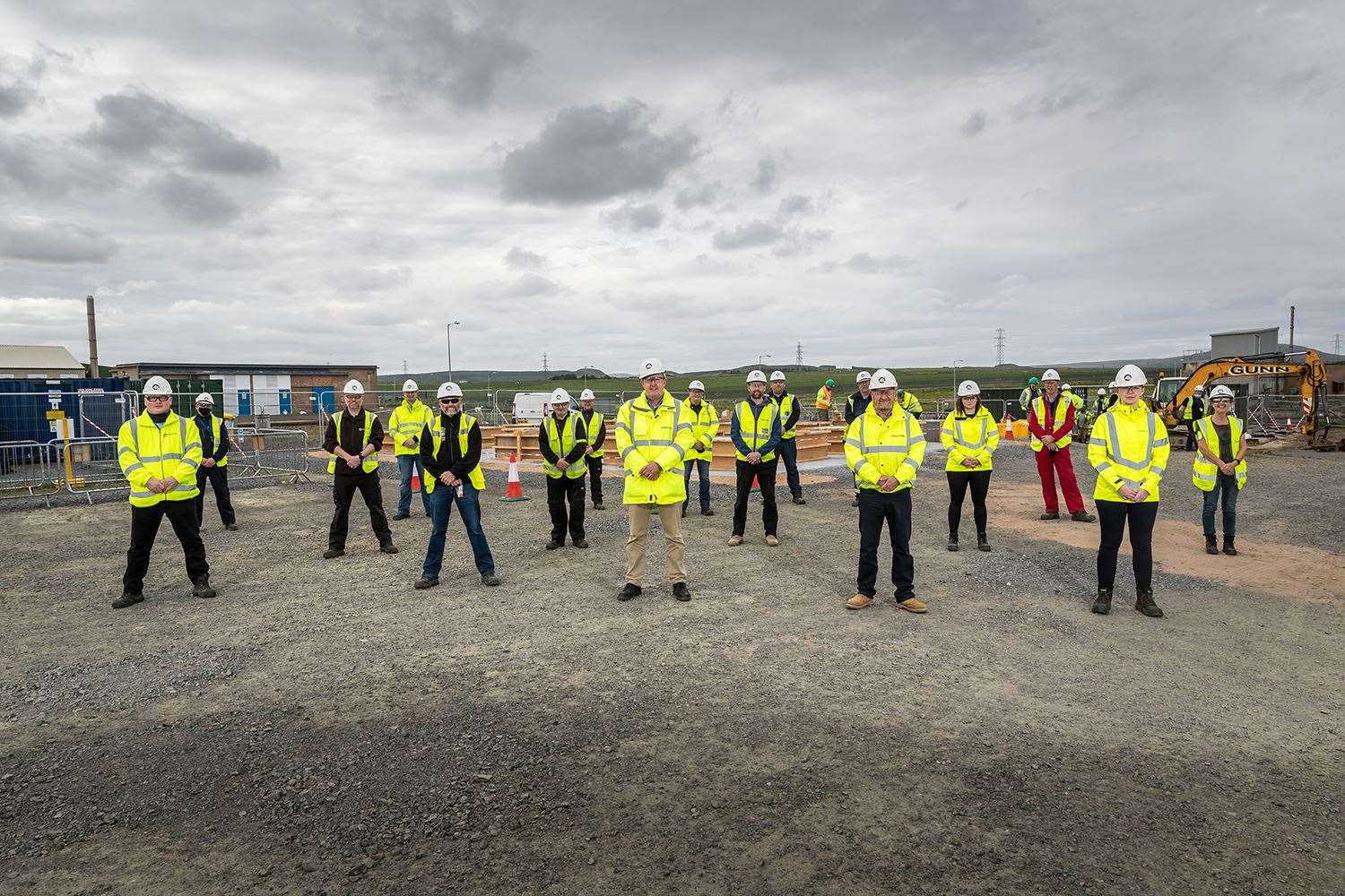 The shaft and silo team at Dounreay