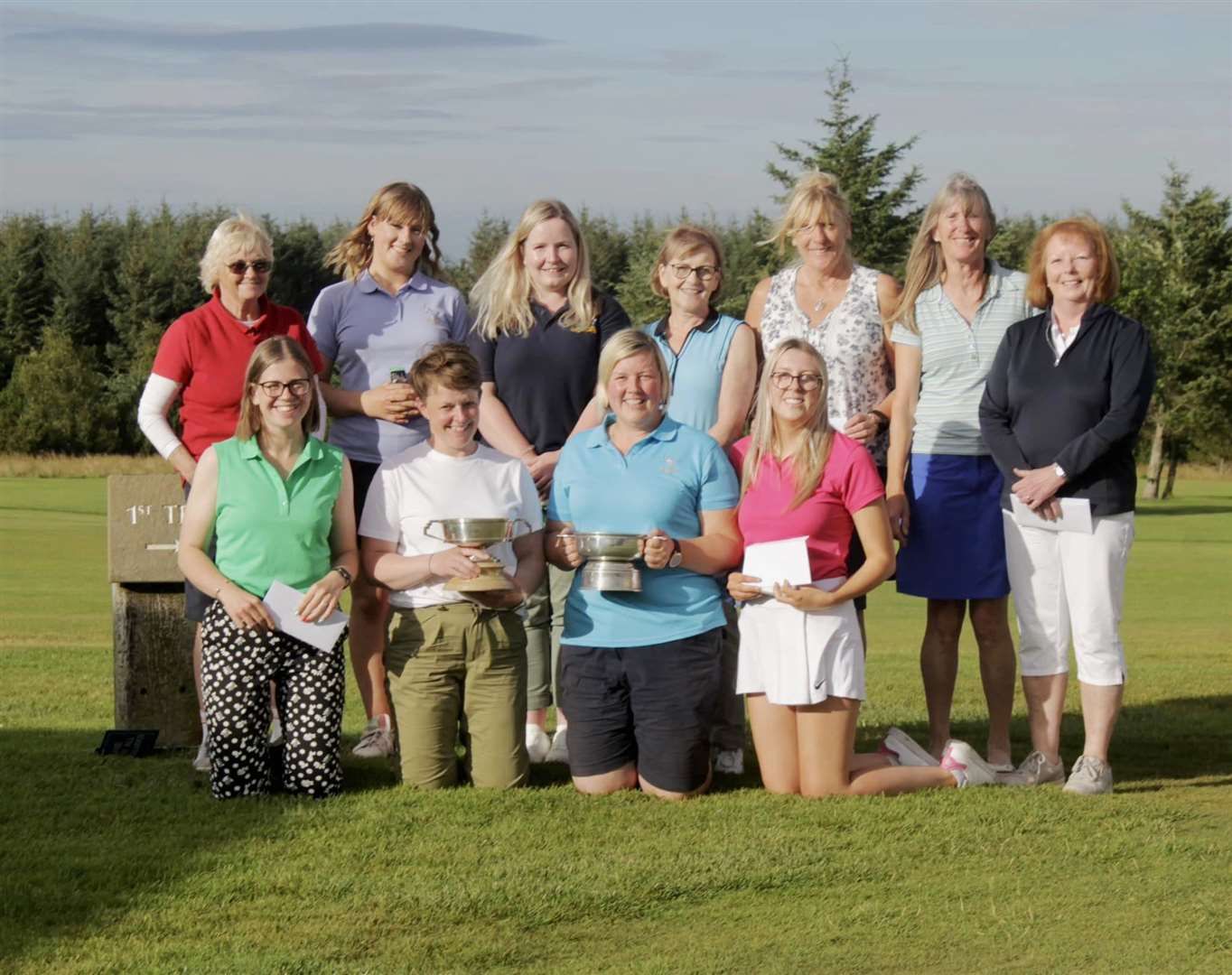 Winners from the recent Thurso Ladies' Open.