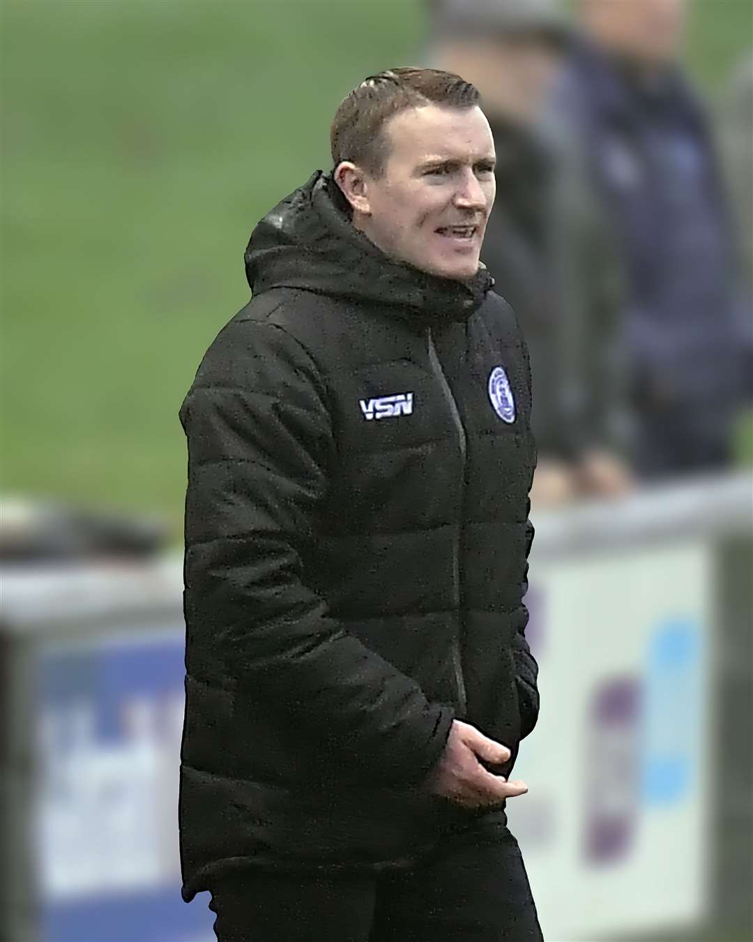 Wick Academy manager Gary Manson.
