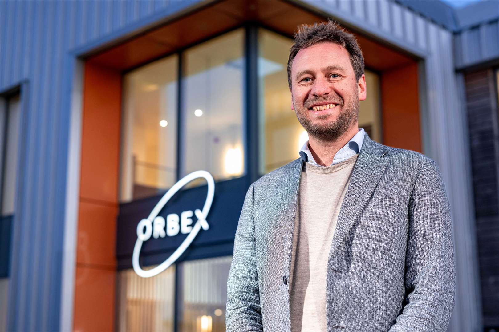 Orbex chief executive Phil Chambers answered questions at the last liaison group meeting. Picture: Abermedia