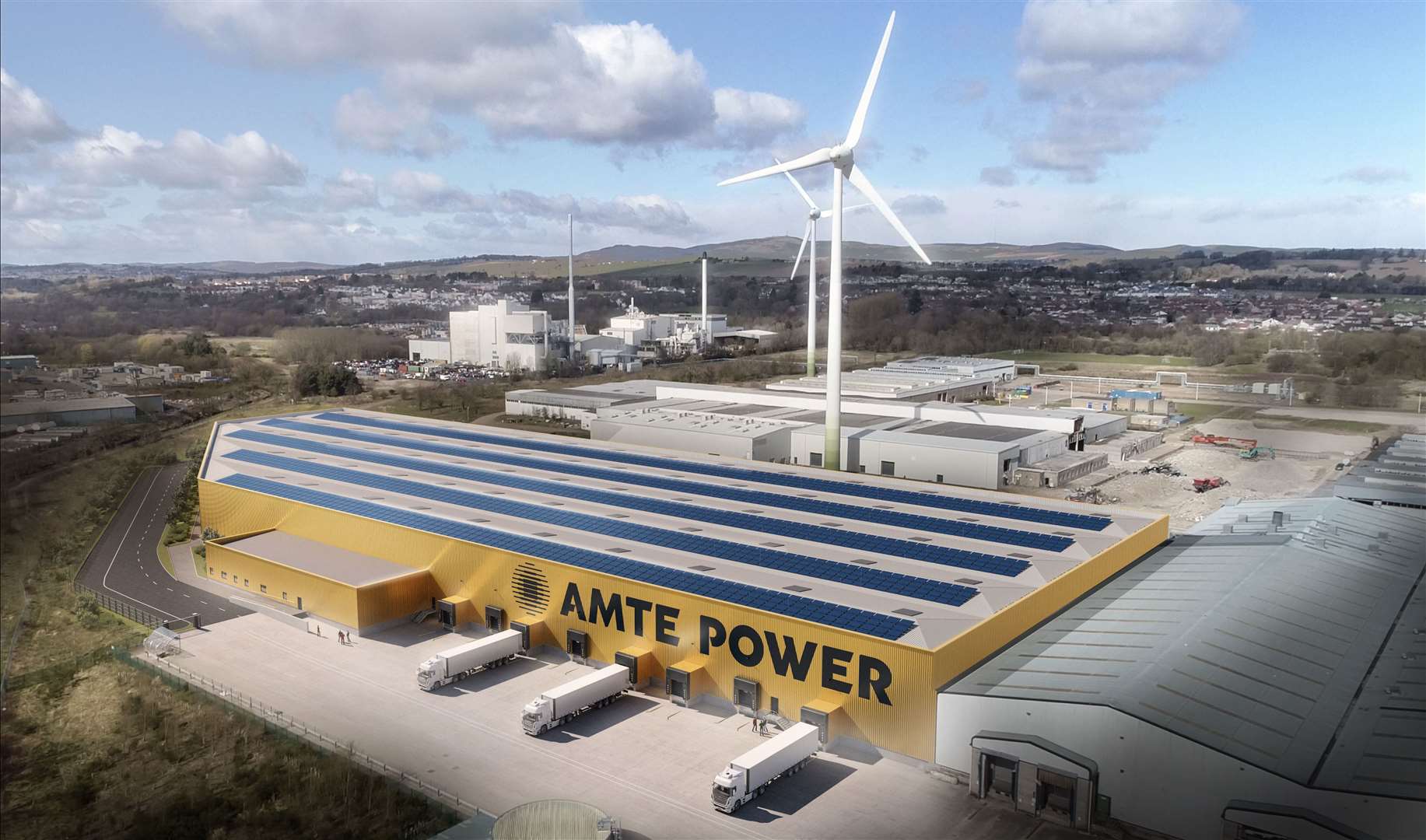 The company's megafactory will be built in Dundee