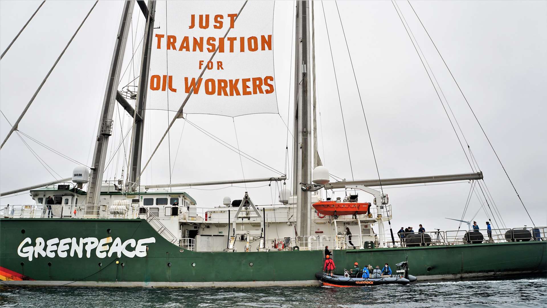 The message was loud and clear – Just Transition for Oil Workers.