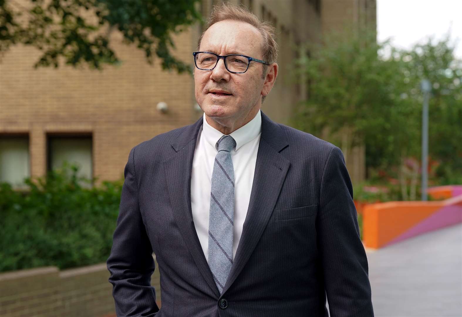 The prosecution concluded its case against Spacey on Wednesday (Lucy North/PA)