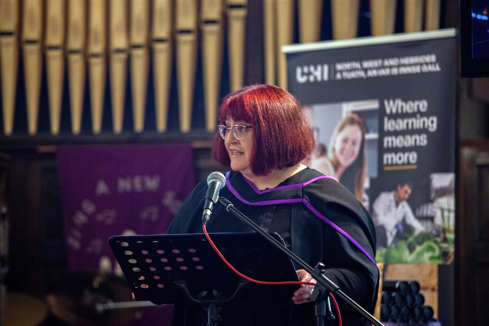 Principal and chief executive of UHI North, West and Hebrides Lydia Rohmer. Picture: John Baikie/UHI