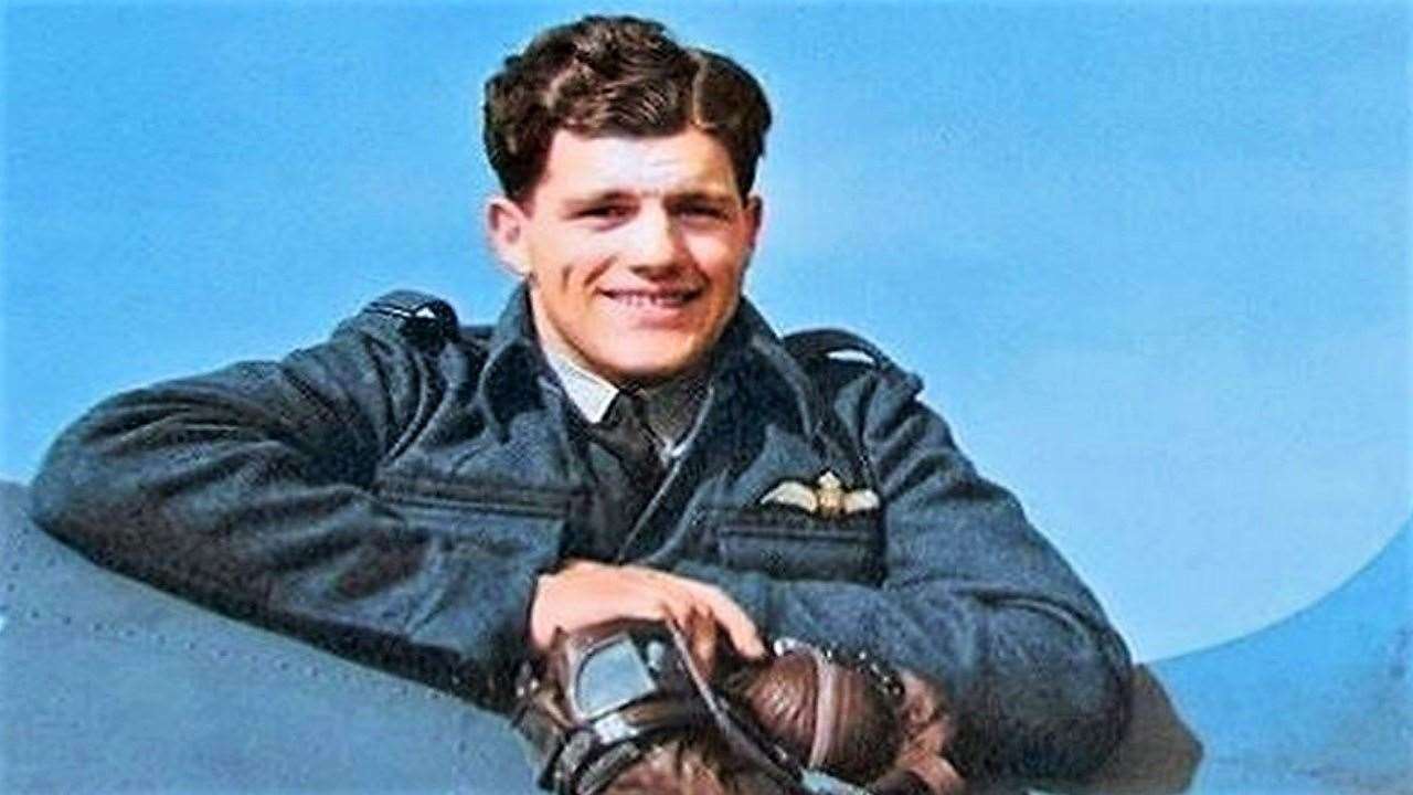 Flight Lieutenant Alastair (Sandy) Gunn took part in the Great Escape. Picture: The family of Flight Lieutenant A D M Gunn (60340) RAFVR and Spitfire AA810 Restoration Ltd