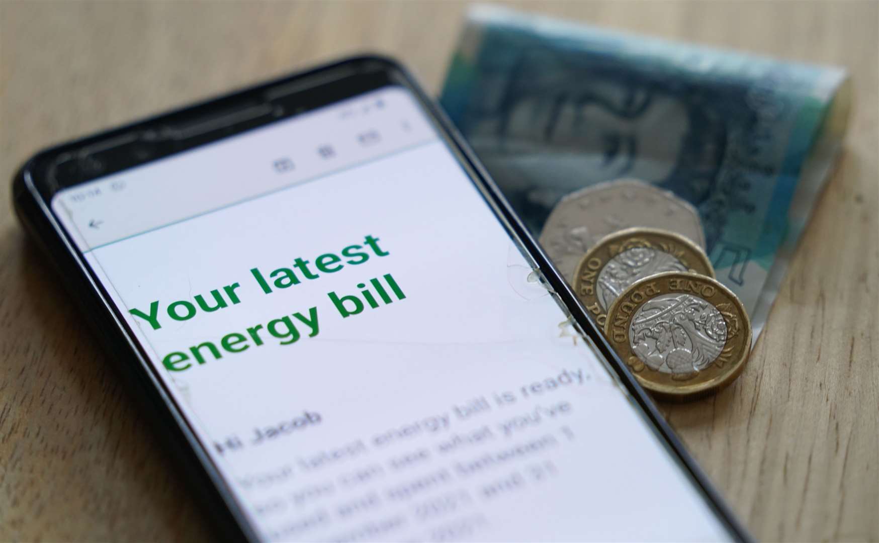 By August this year some were predicting energy bills of up to £7,700 for the average household (PA)