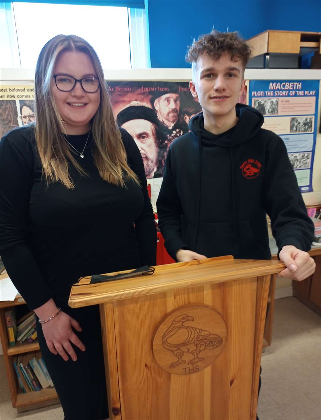 Fifth-year pupils Ashleigh Coghill and Innes Morgan, both from Dunnet, are among 16 teams to have reached the semi-finals of the Donald Dewar Memorial Debating Tournament, organised by the Law Society of Scotland.