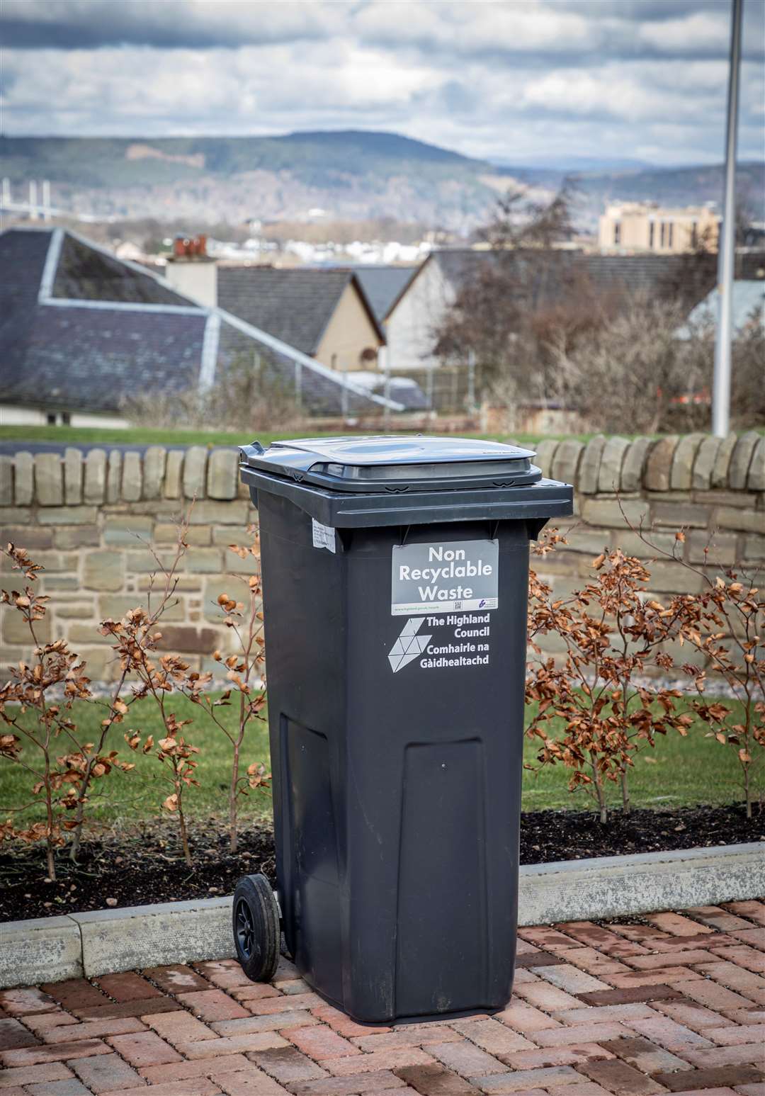 The new, slightly slimmer black/grey bins will be delivered to Caithness residents.