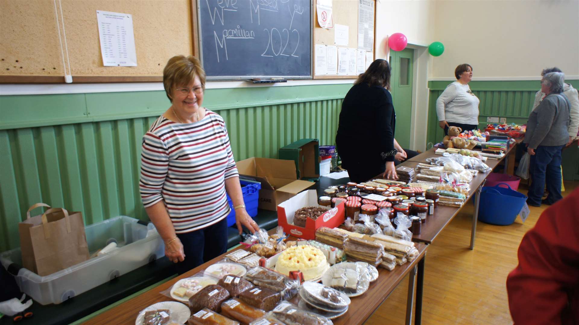 One of several stalls at the event with home baking for sale. Picture: DGS