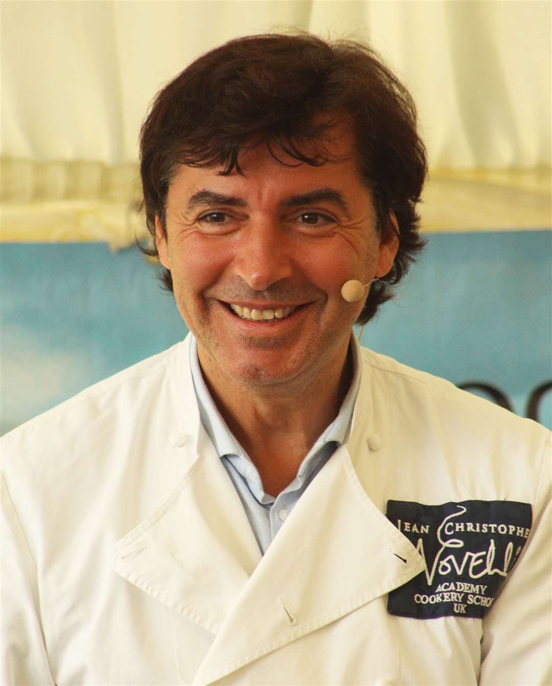 Jean-Christophe Novelli during the first of his Taste North cookery demonstrations. Picture: Alan Hendry